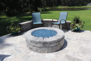 Picture of a Fire Pits in a house garden